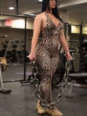 The Blue Body Brazil Backless Scrunch Butt Jumpsuit S/M